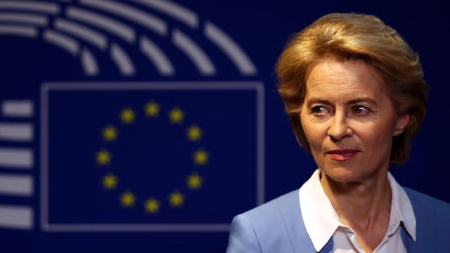 Ursula von der Leyen wird am 1. Ursula von der Leyen wird am 1.