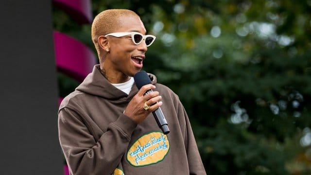 Der Musiker Pharrell Williams beim Global Citizen Festival 2019.