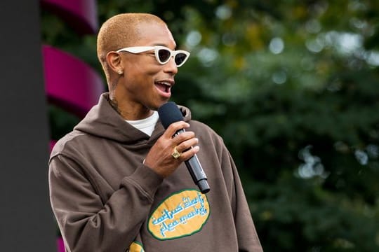 Der Musiker Pharrell Williams beim Global Citizen Festival 2019.