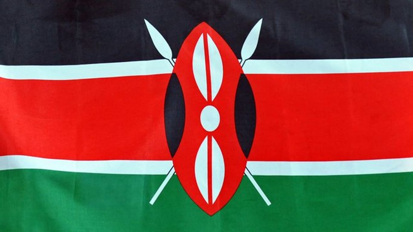 Der Leichtathletik-Weltverband IAAF will Blutdoping-Vorwürfe gegen Kenia untersuchen: die Fahne des Landes.