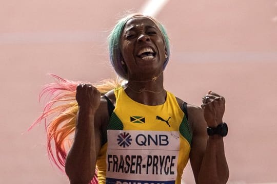 Hat im Sprint über 100 Meter gesiegt: Shelly-Ann Fraser Pryce aus Jamaica.