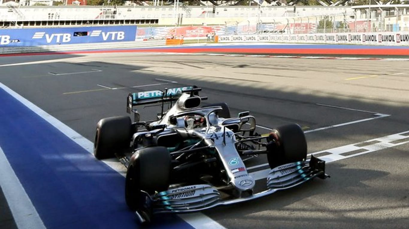 Lewis Hamilton führte in Sotschi zum 143.