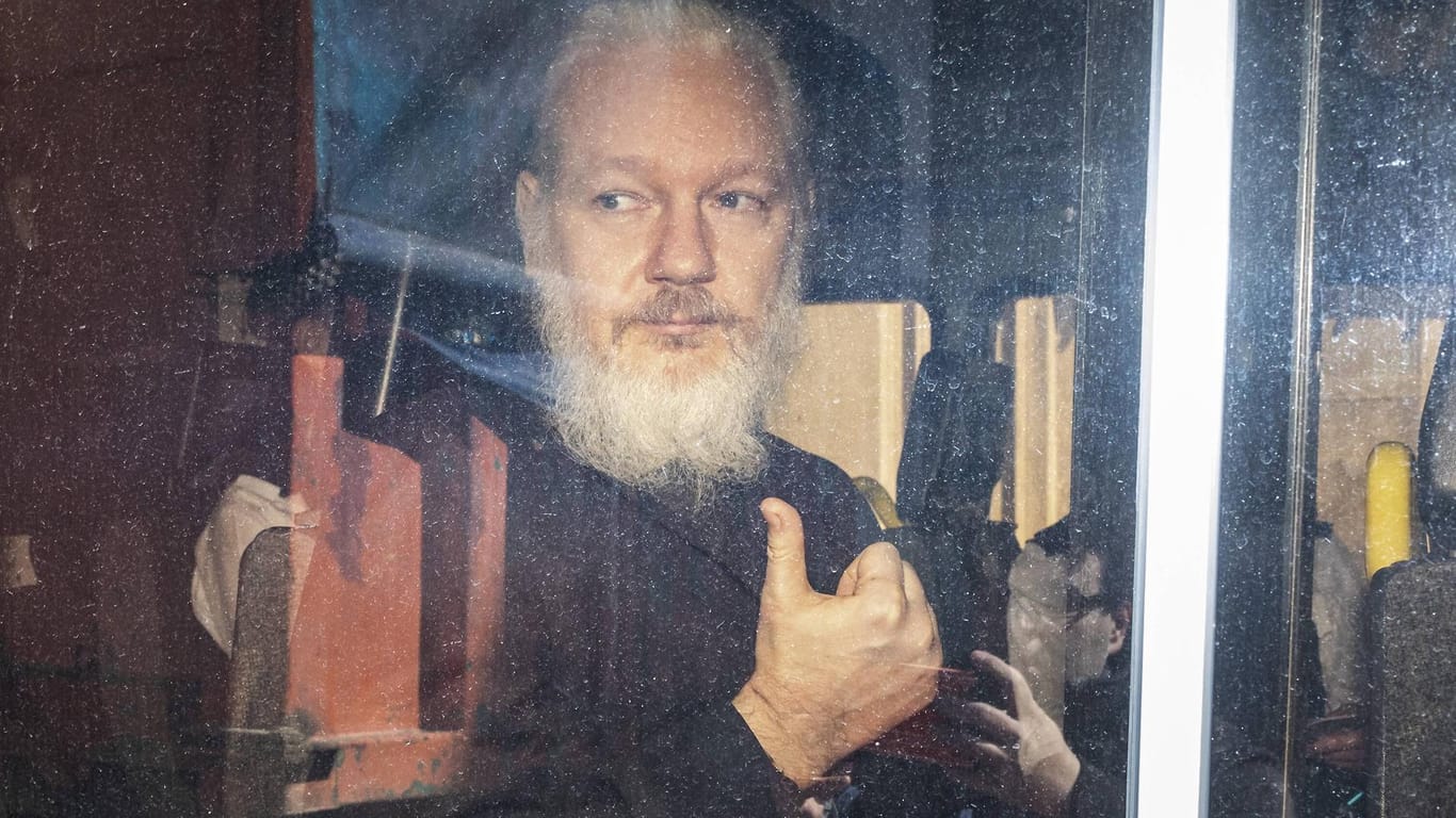 Julian Assange: Der Australier war im April in London verhaftet worden. (Archivbild)