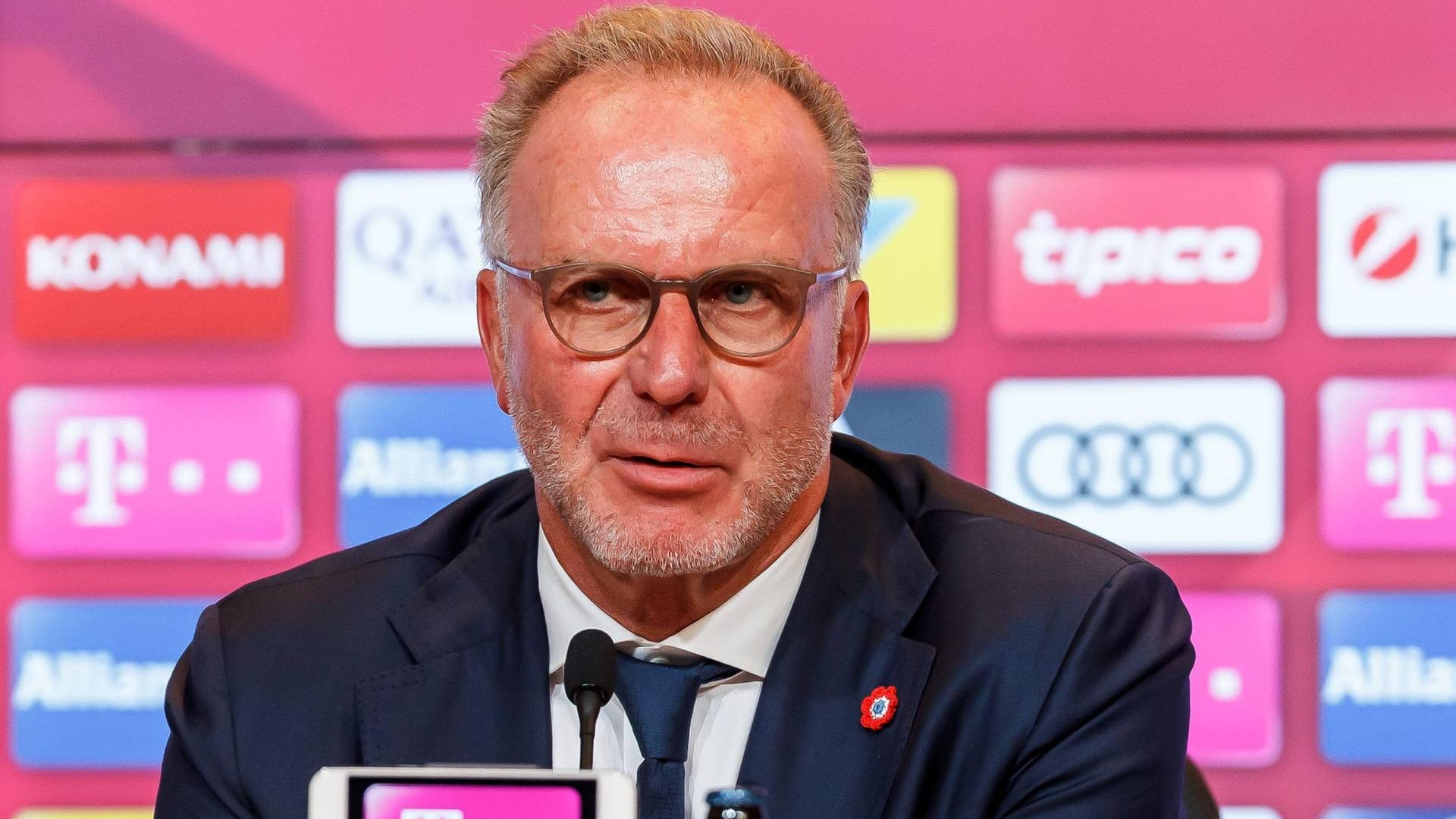 Deutliche Worte: Bayern-Vorstandschef Karl-Heinz Rummenigge.