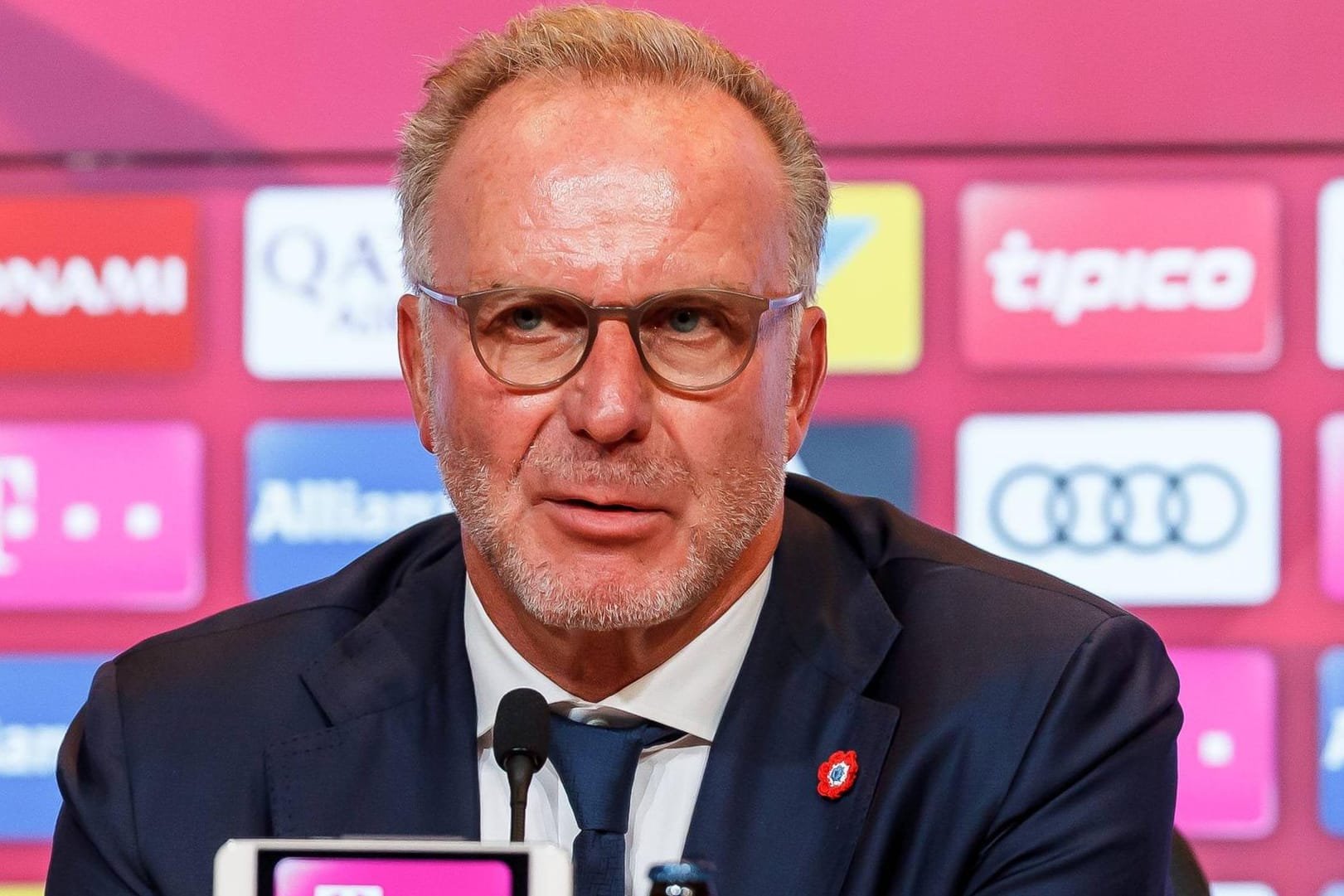 Deutliche Worte: Bayern-Vorstandschef Karl-Heinz Rummenigge.