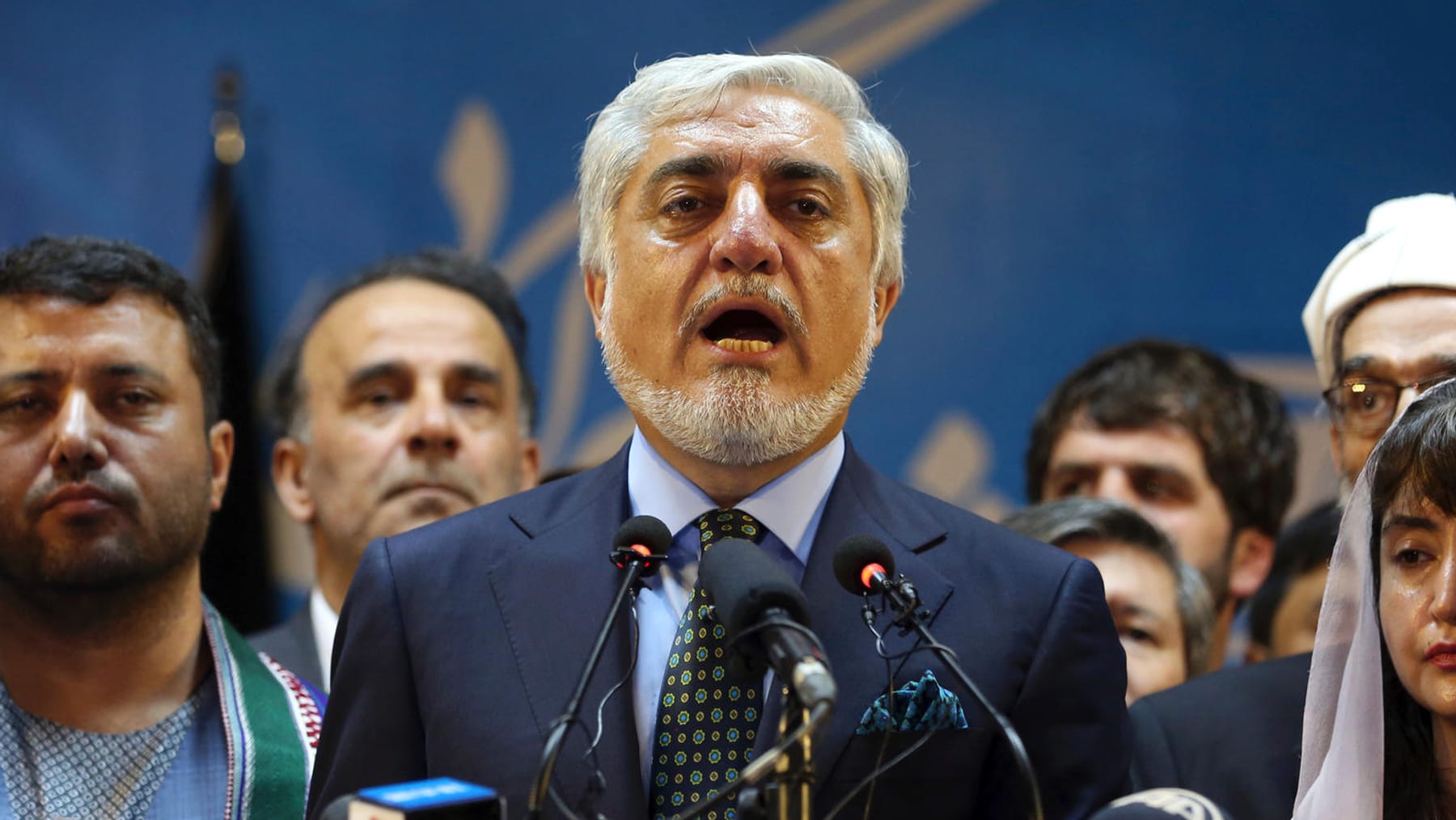 Präsidentenwahl in Afghanistan Abdullah fest mit Sieg über Ghani