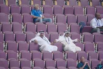 Im Khalifa-Stadion bleiben bei den Titelkämpfen viele Plätze frei.