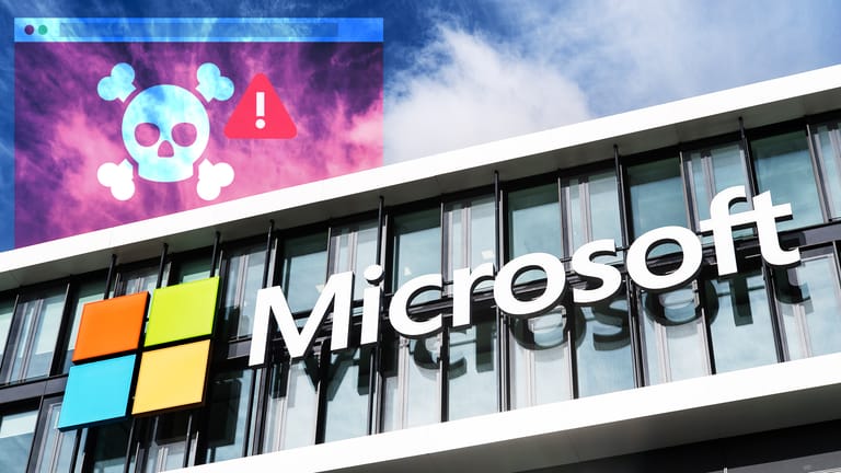 Microsoft-Zentrale in München: Der Konzern warnt vor einer aktuellen Malware-Kampagne.