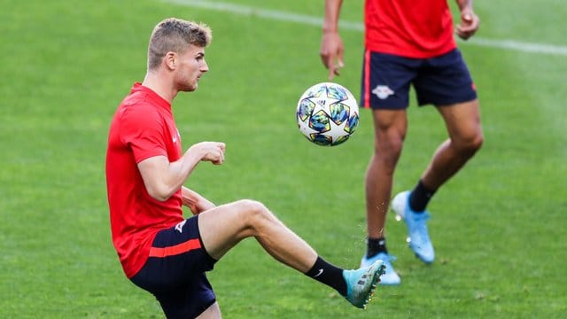 Hofft einen Treffer im Heimspiel gegen Lyon: Leipzigs Stürmer Timo Werner. Hofft einen Treffer im Heimspiel gegen Lyon: Leipzigs Stürmer Timo Werner.