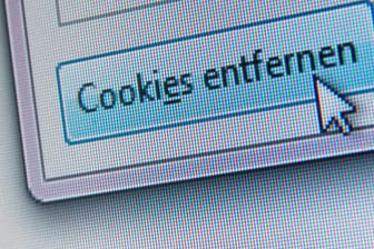 Im Browser ist der Button mit der Aufschrift "Cookies entfernen" zu sehen: Die sogenannten Cookies sollten Internet-Nutzer regelmäßig löschen. Aufräumen schadet nicht.