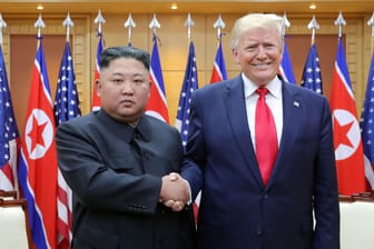 Donald Trump und Kim Jong Un: Atomgespräche beginnen diese Woche.