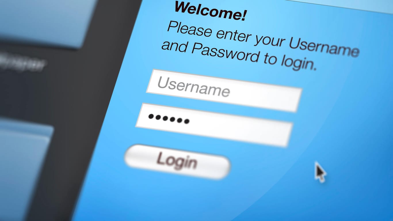 Login-Bildschirm: Durch 2FA brauchen Nutzer neben Anmeldename und Passwort auch ein sogenanntes Besitzelement.
