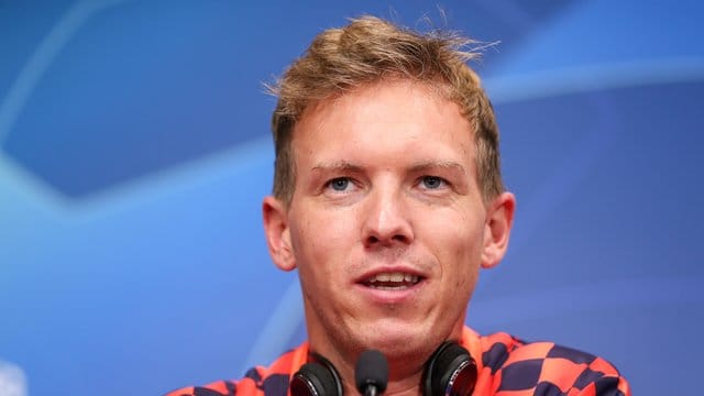 Warnt vor dem angeschlagenen Gegner Lyon: Leipzigs Trainer Julian Nagelsmann. Warnt vor dem angeschlagenen Gegner Lyon: Leipzigs Trainer Julian Nagelsmann.