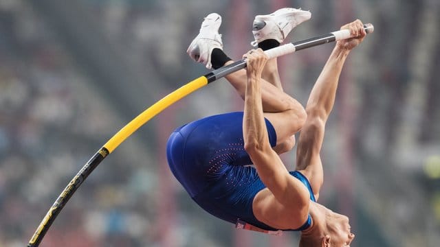 Sam Kendricks aus den USA wurde wieder Weltmeister im Stabhochsprung.