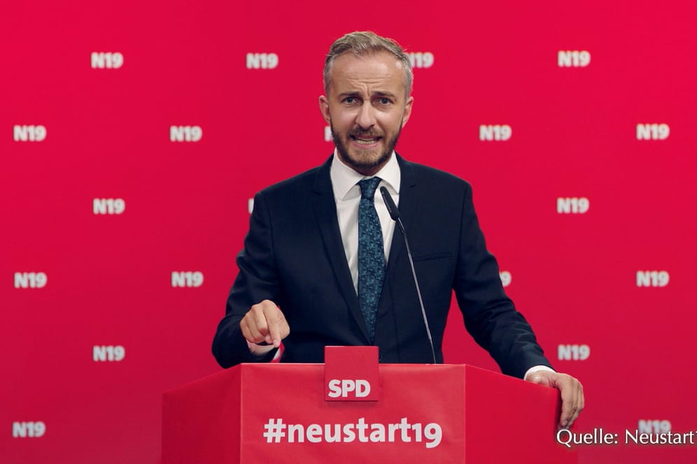 Jan Böhmermann: Der Satiriker hat sich der SPD angeschlossen.