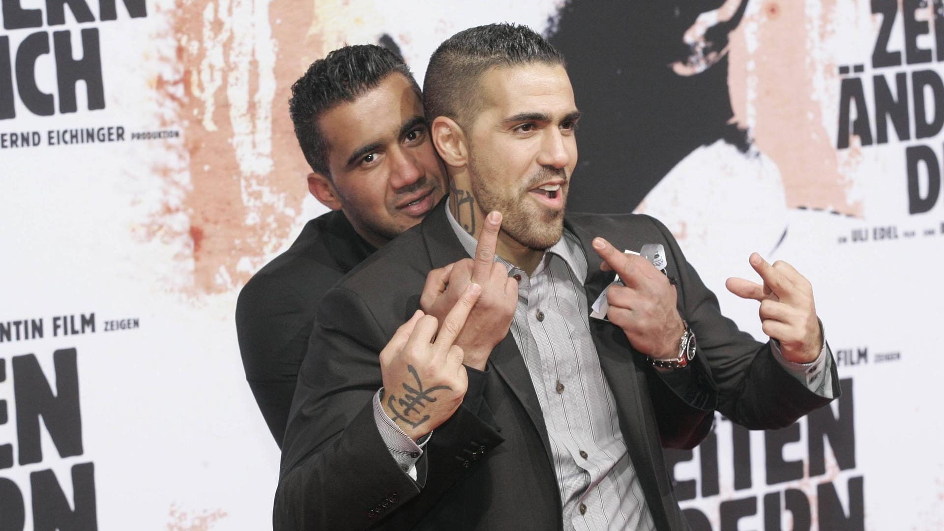 Arafat Abou Chaker (l.) and Bushido: Der Rapper gehörte einst zum engsten Kreis des Clanchefs.