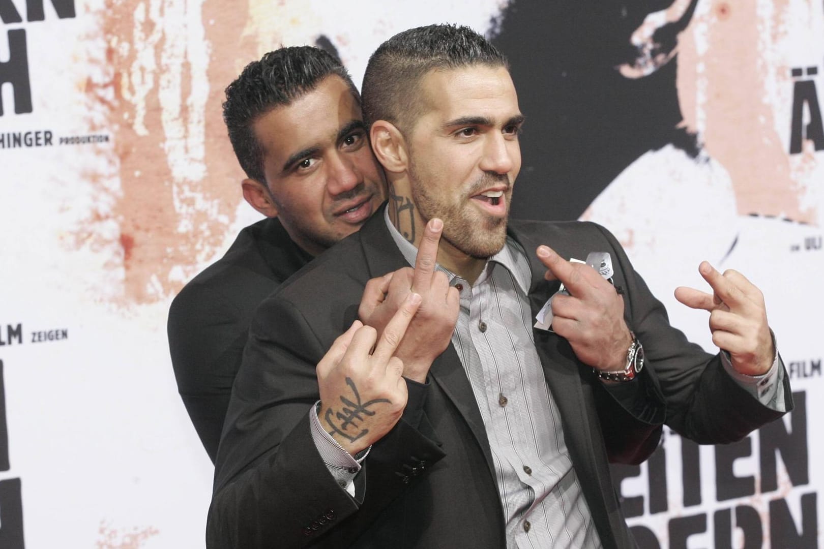 Arafat Abou Chaker (l.) and Bushido: Der Rapper gehörte einst zum engsten Kreis des Clanchefs.