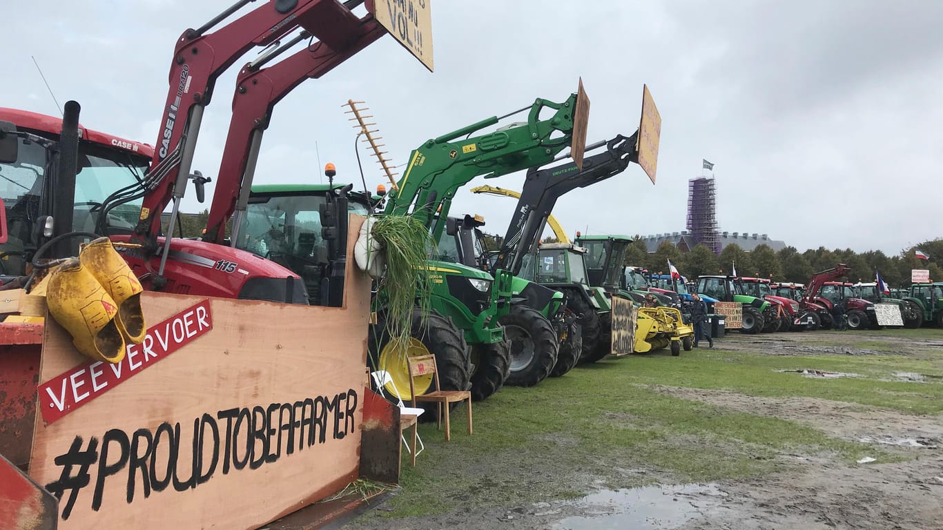 Bauernprotest in Den Haag.