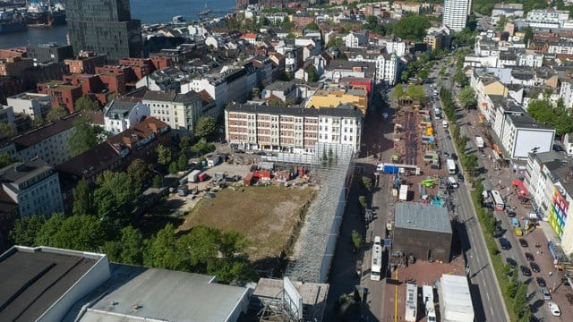 Blick auf das künftige Paloma-Viertel