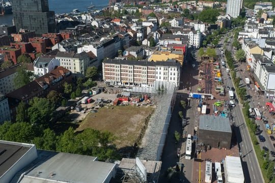 Blick auf das künftige Paloma-Viertel