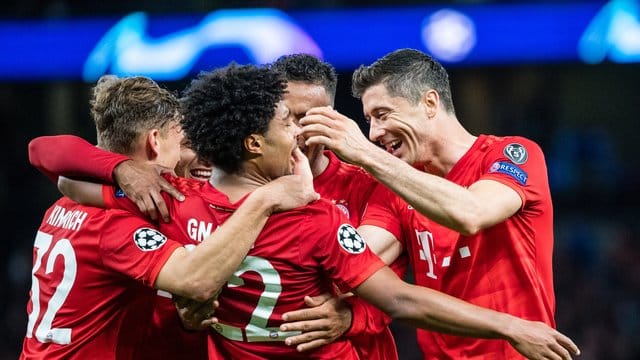 Die Bayern besiegten Tottenham mit 7:2.