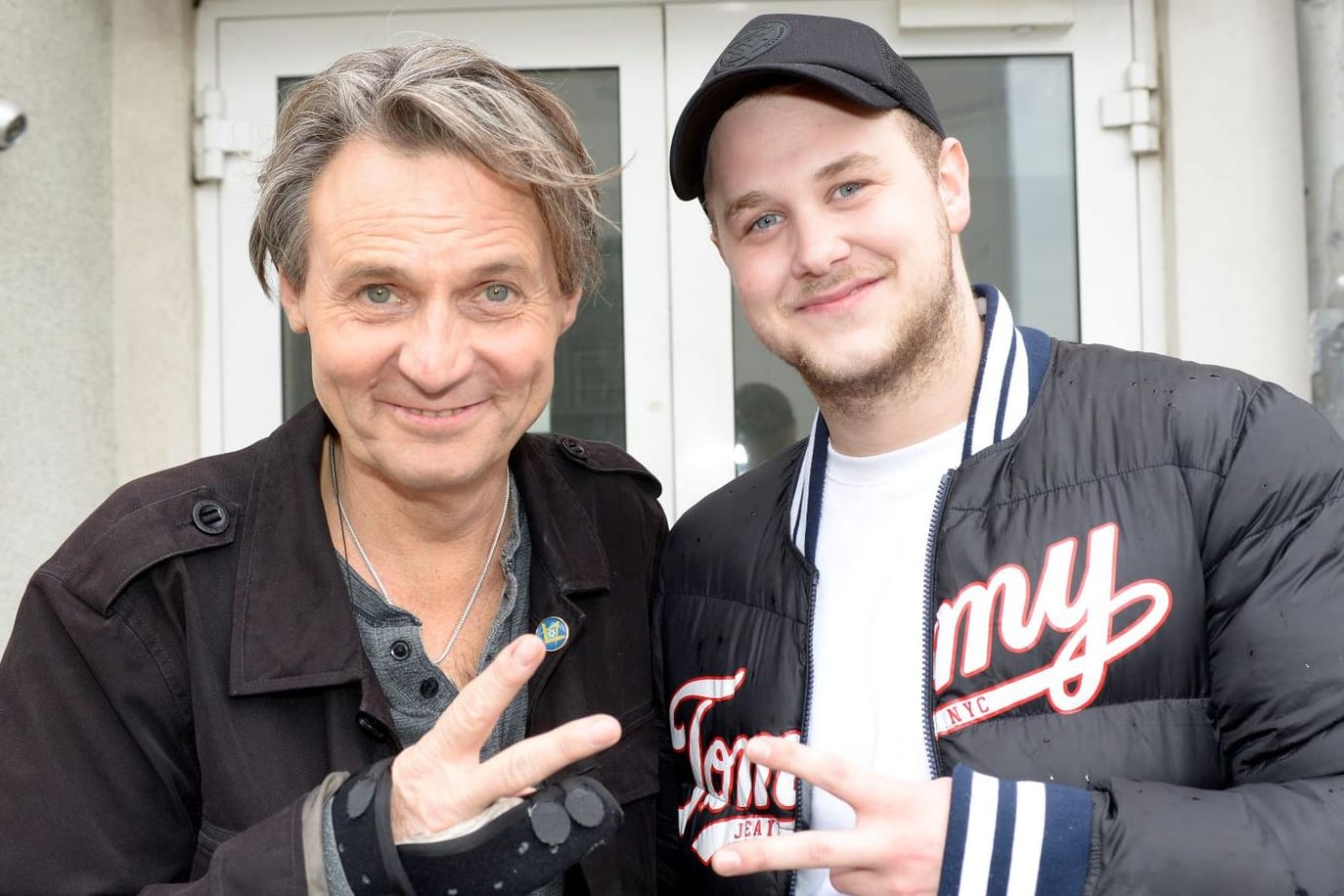 Wolfgang Bahro und Felix van Deventer: Die beiden haben sich am GZSZ-Set wiedergetroffen.