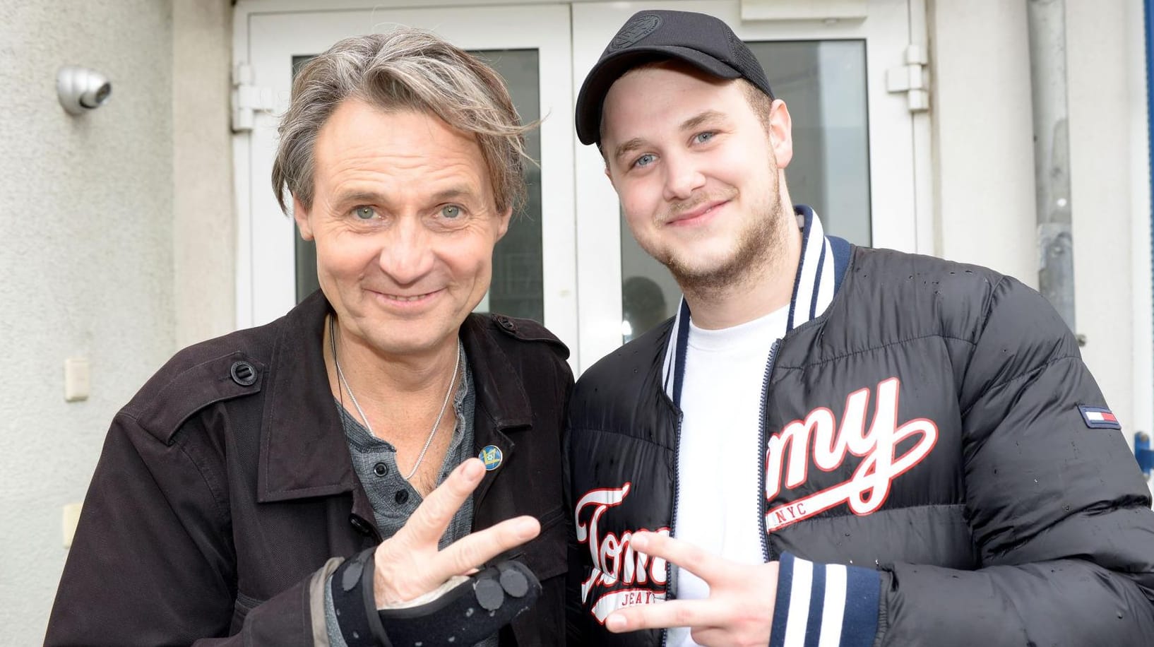 Wolfgang Bahro und Felix van Deventer: Die beiden haben sich am GZSZ-Set wiedergetroffen.