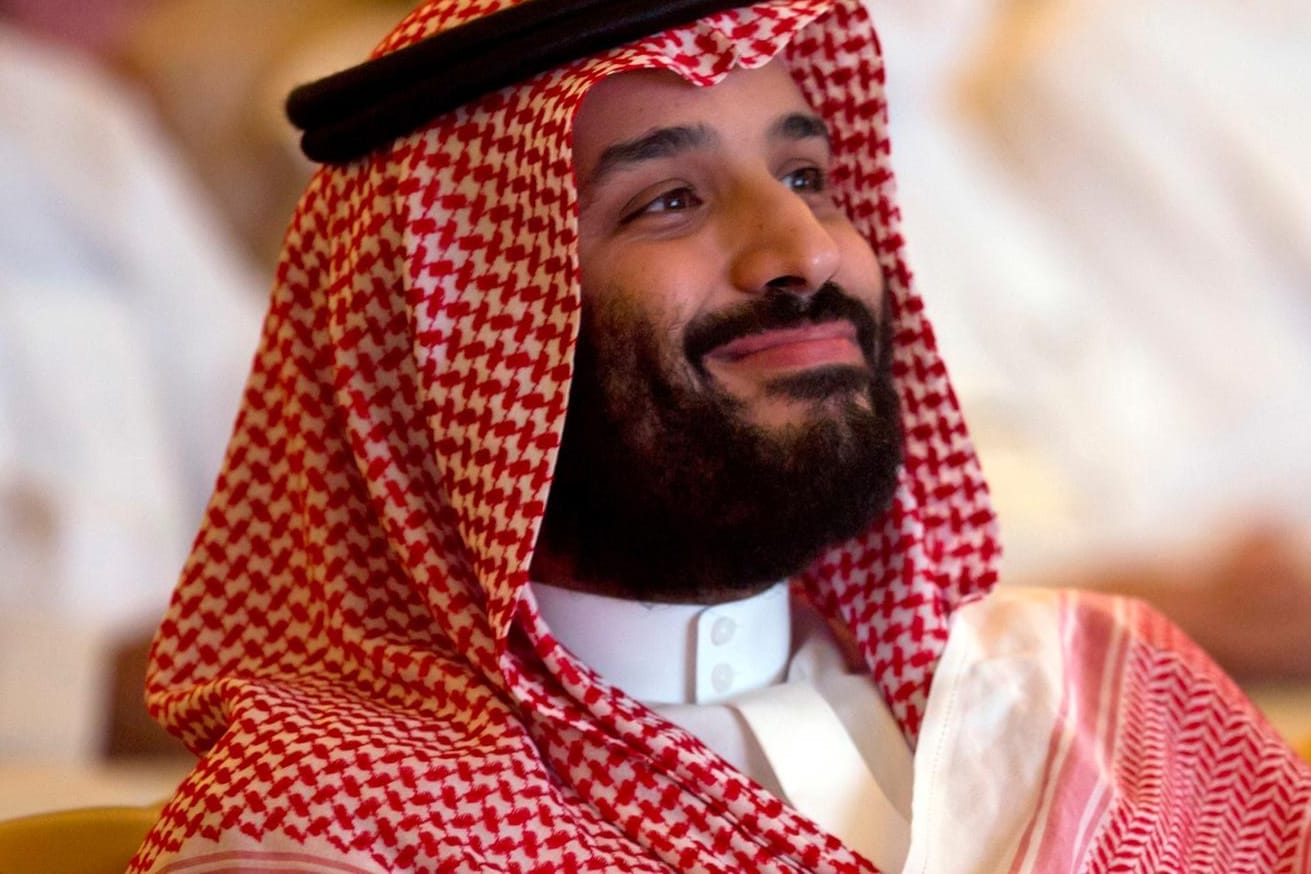 Mohammed bin Salman, Prinz von Saudi-Arabien, wird unter anderem vom türkischen Präsidenten Erdogan verdächtigt, den Mord an Khashoggi angeordnet zu haben.