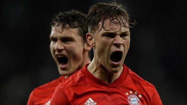 Joshua Kimmich (r) zeigte in London eine überzeugende Leistung.