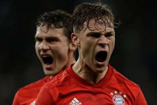 Joshua Kimmich (r) zeigte in London eine überzeugende Leistung.