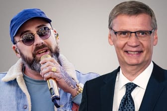 Sido und Günther Jauch: Der Rapper und der Moderator waren zu Gast in der Talkshow "Hier spricht Berlin".