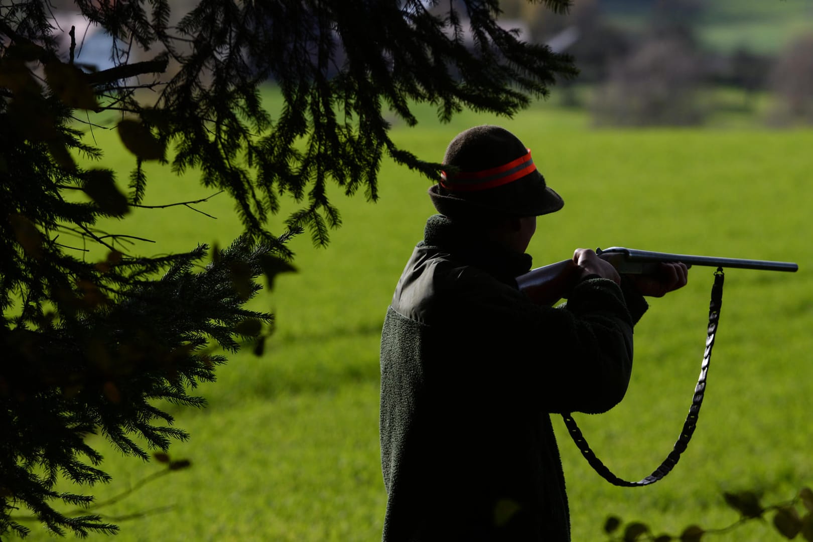 Ein Jäger bei der Jagd: In Augsburg wurden zwei Hunde erschossen. (Symbolbild)