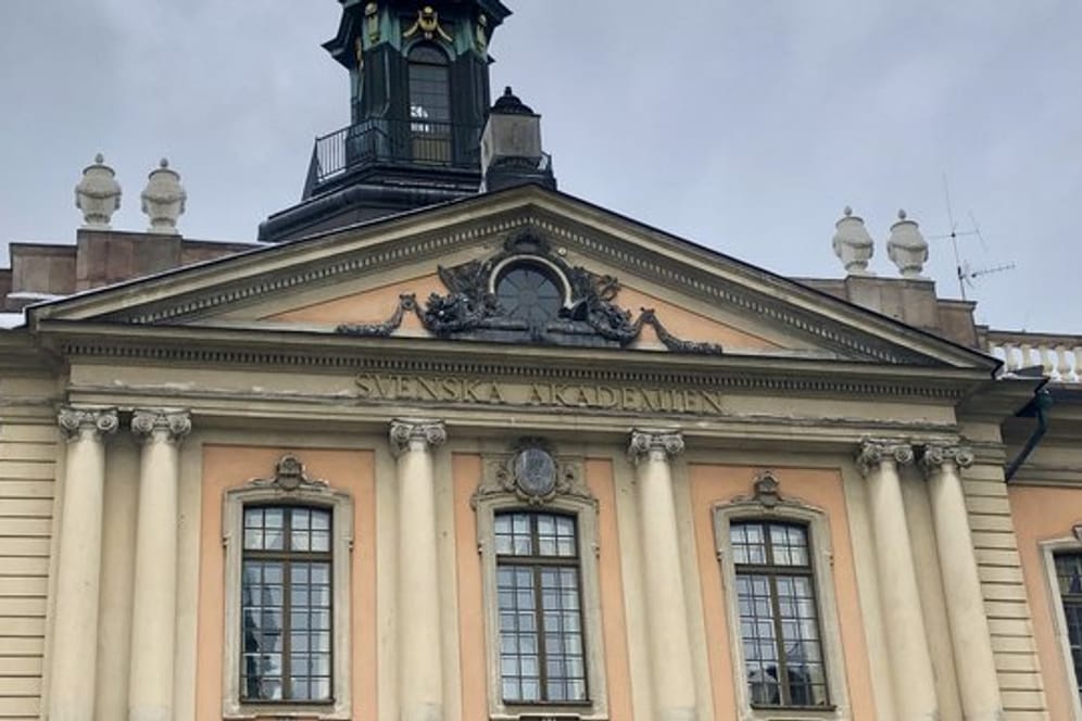 Die Schwedische Akademie in Stockholm.
