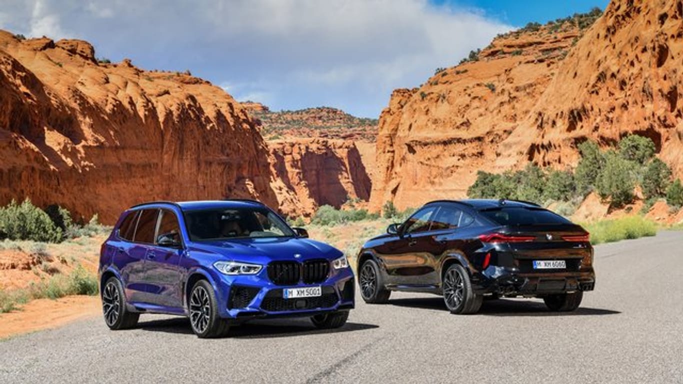 BMW X5 und X6 als M-Version: Ab April gibt es die Power-SUV.