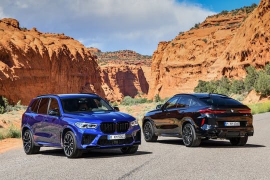BMW X5 und X6 als M-Version: Ab April gibt es die Power-SUV.