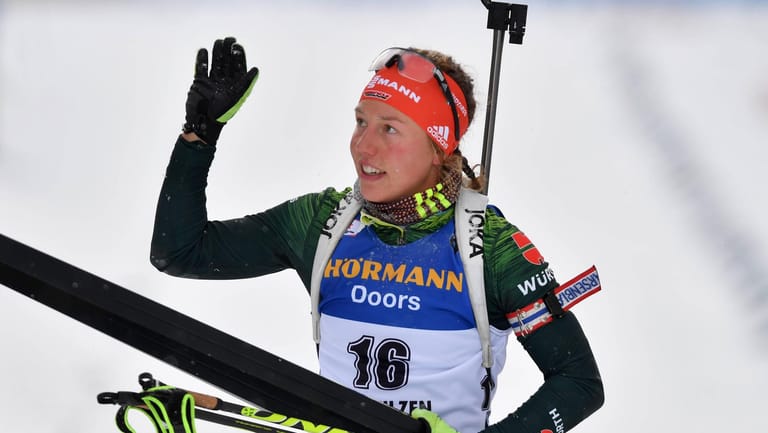 Bald wieder da: Biathlon-Star Laura Dahlmeier.