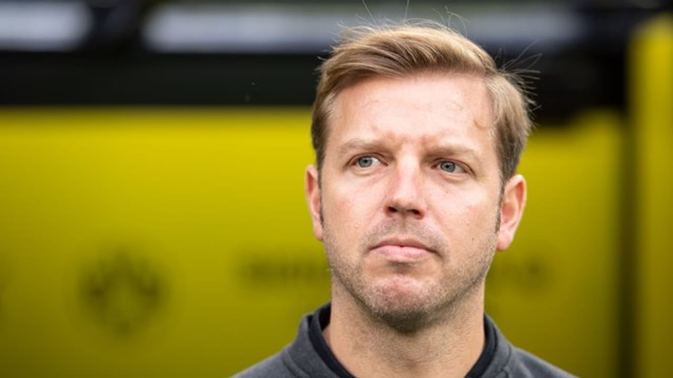 Dementiert Berichte über einen Wechsel zum BVB: Werder Bremens Trainer Florian Kohfeldt.