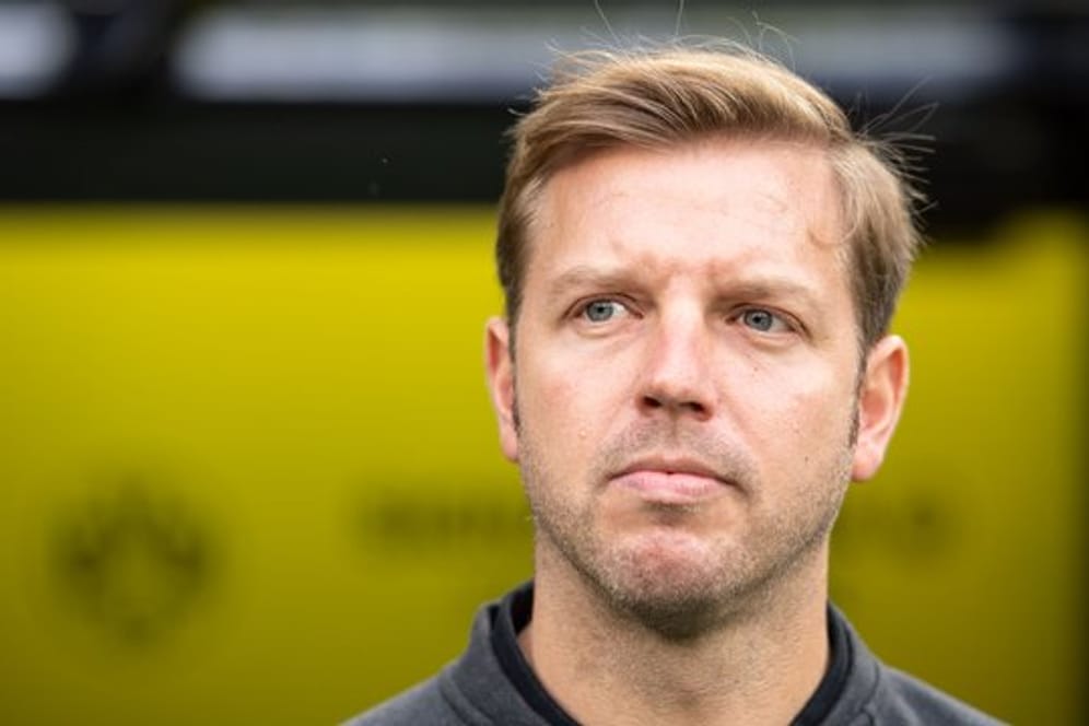 Dementiert Berichte über einen Wechsel zum BVB: Werder Bremens Trainer Florian Kohfeldt.