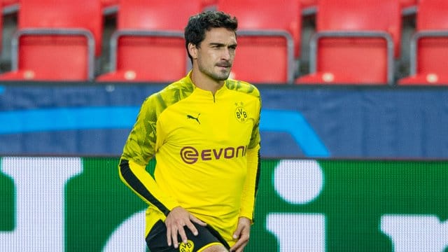 Steht in der Startformation der Dortmunder für das Spiel gegen Slavia Prag: Mats Hummels. Steht in der Startformation der Dortmunder für das Spiel gegen Slavia Prag: Mats Hummels.