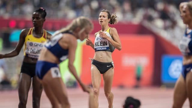 Aus im Vorlauf über 5000 Meter für Hanna Klein (M).