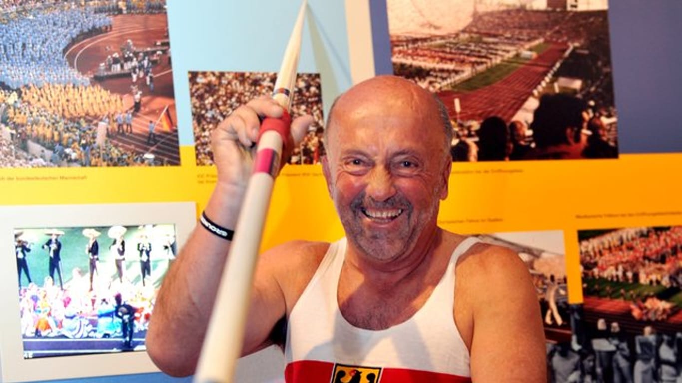 Tippt auf einen deutschen Speerwurfsieger bei der WM: Klaus Wolfermann, Olympiasieger von 1972 im Speerwurf.