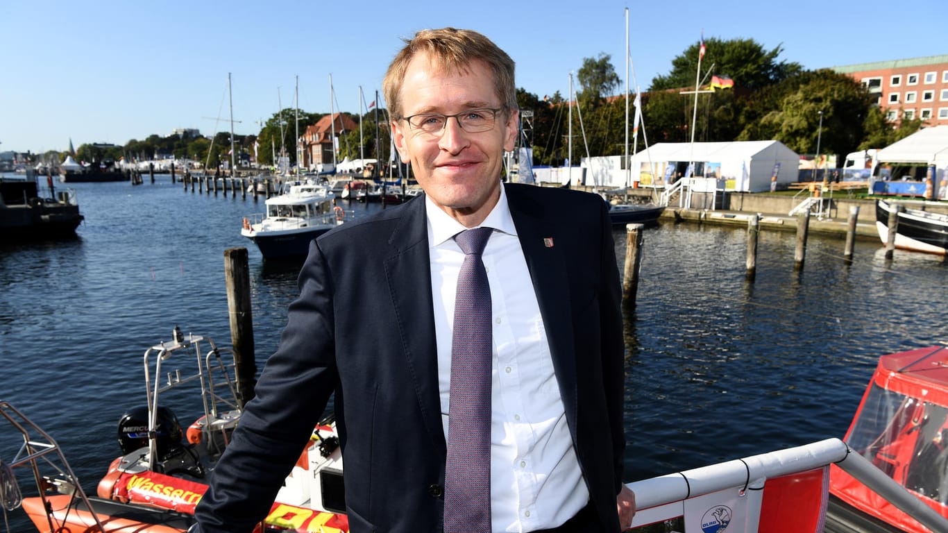 Schleswig-Holsteins Ministerpräsident Daniel Günther (CDU): In Kiel findet am Donnerstag das Bürgerfest zum Tag der Deutschen Einheit statt.