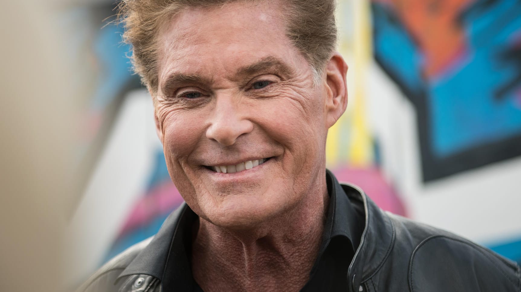 Der Schauspieler und Sänger David Hasselhoff in Berlin: Für viele Menschen in Deutschland ist er auch ein Teil der Wiedervereinigung.