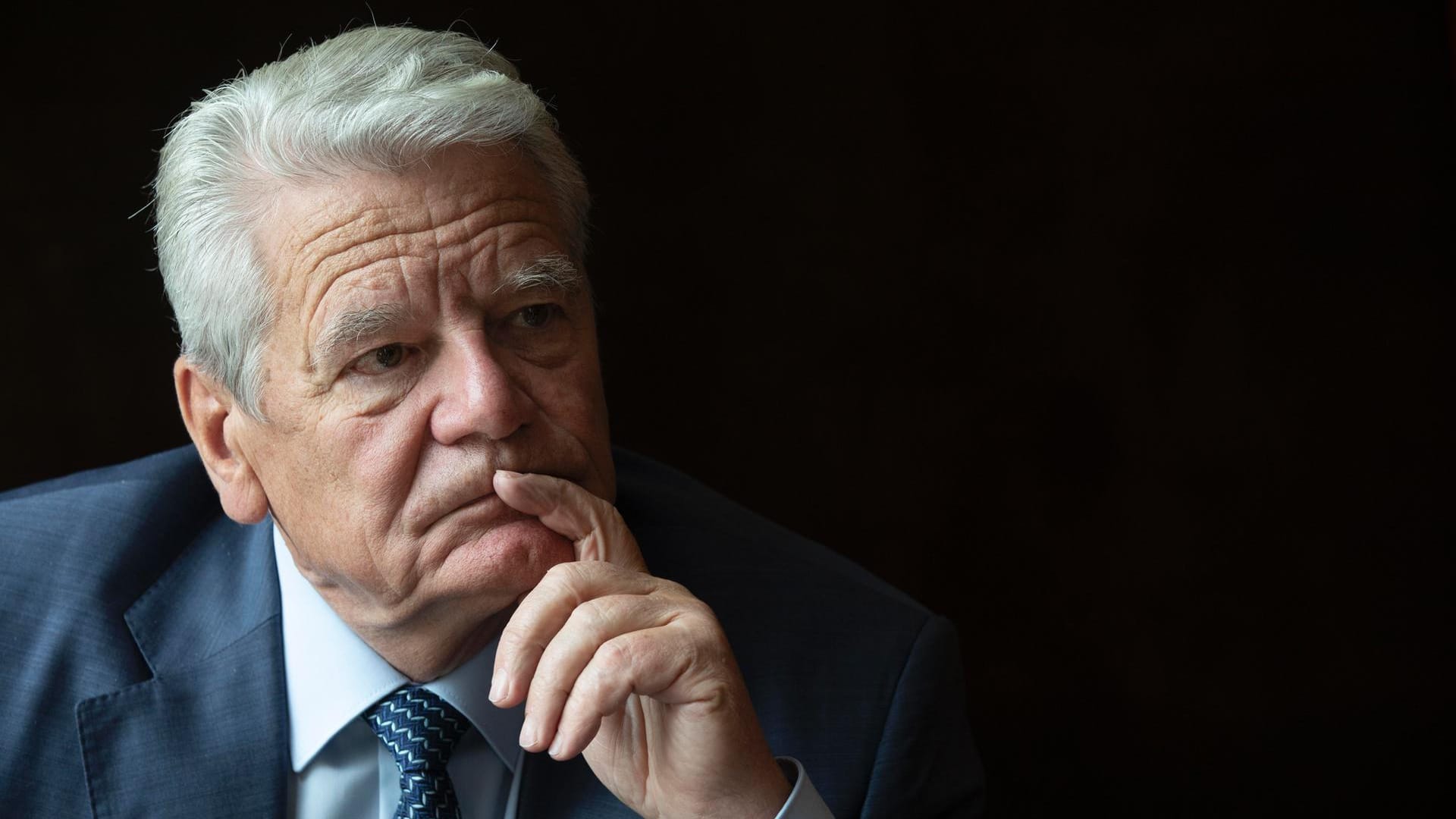 Der ehemalige Bundespräsident Joachim Gauck: "Ich teile die Auffassung, dass die Zeit noch nicht für gekommen ist, die AfD als eine Partei zu betrachten, mit der man jetzt koalieren kann."