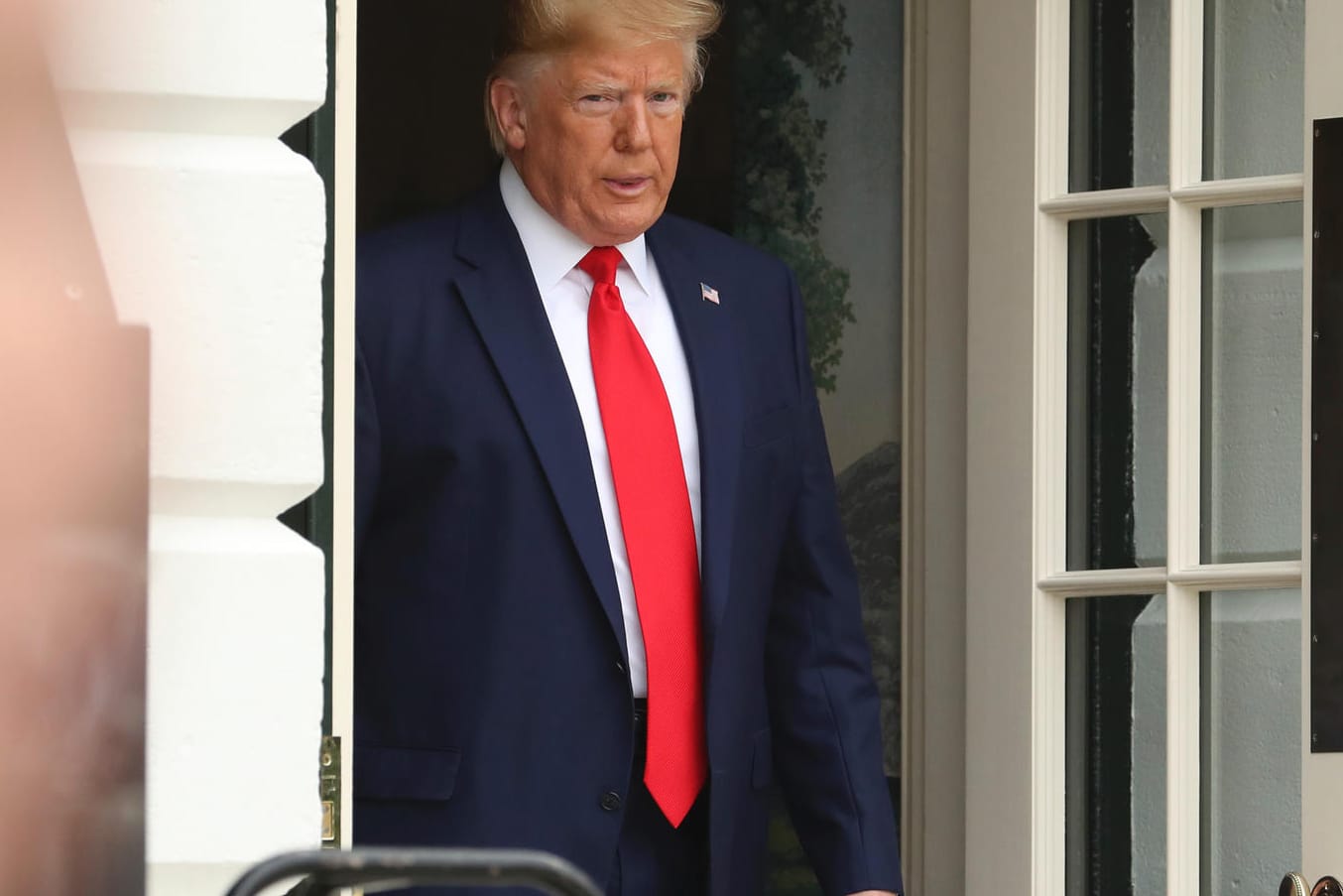 US-Präsident Donald Trump: Vom 18. Oktober an erheben die USA Strafzölle auf Produkte aus der EU.