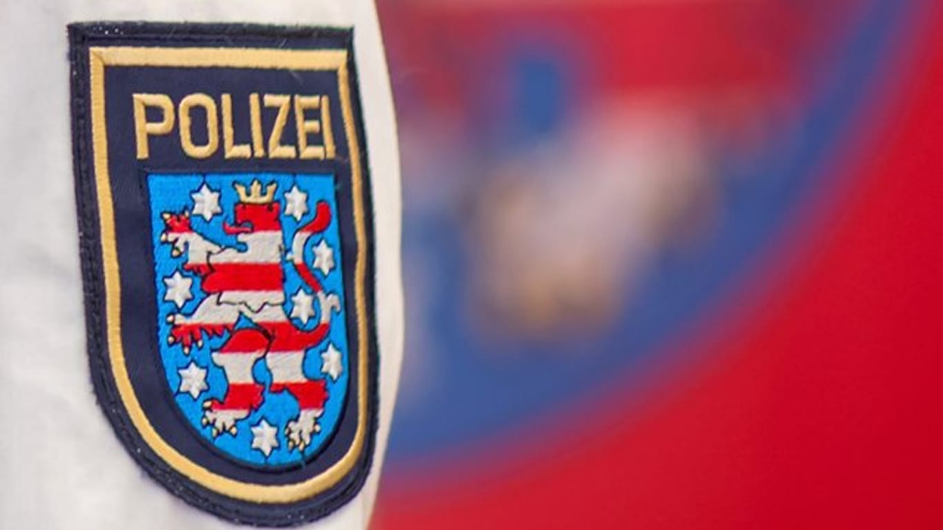 Ein Ärmelabzeichen der Thüringer Polizei.