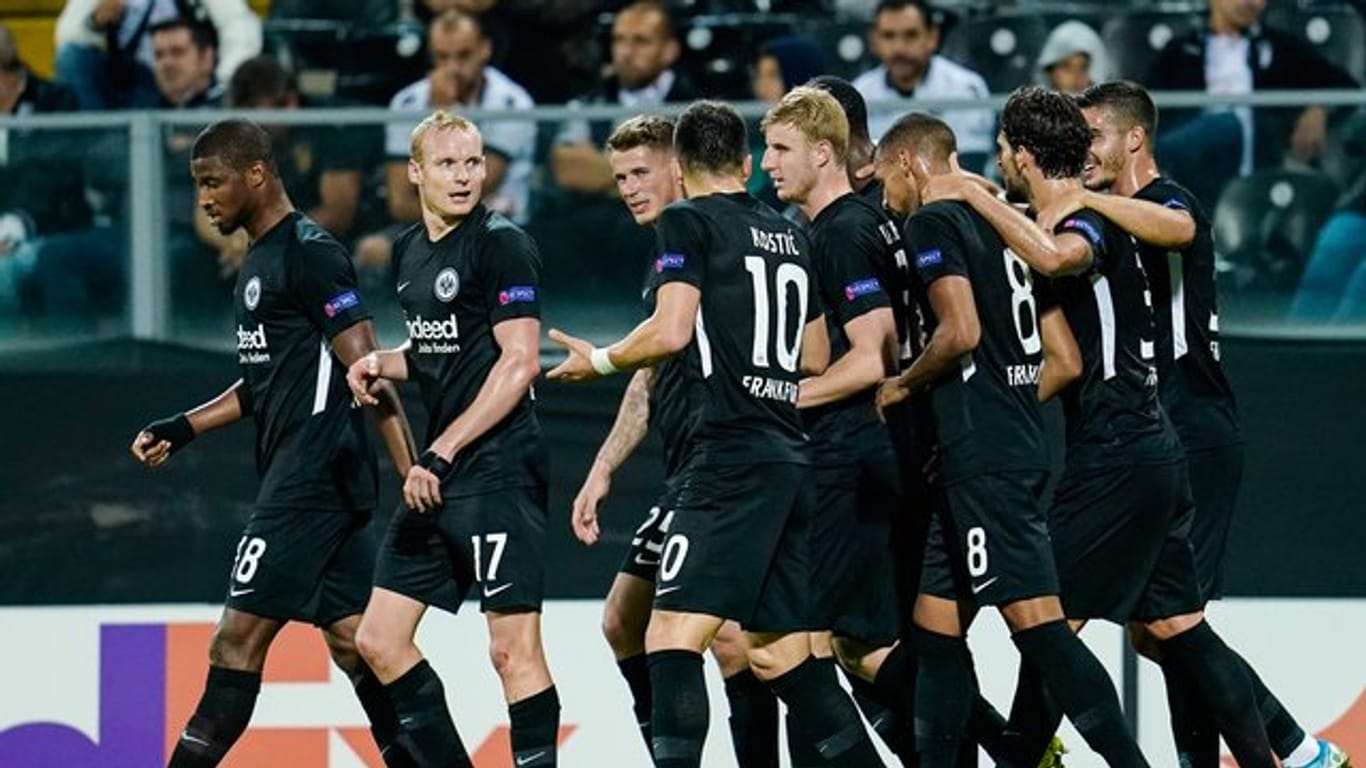 Eintracht Frankfurt gewann 1:0 in Guimarães.