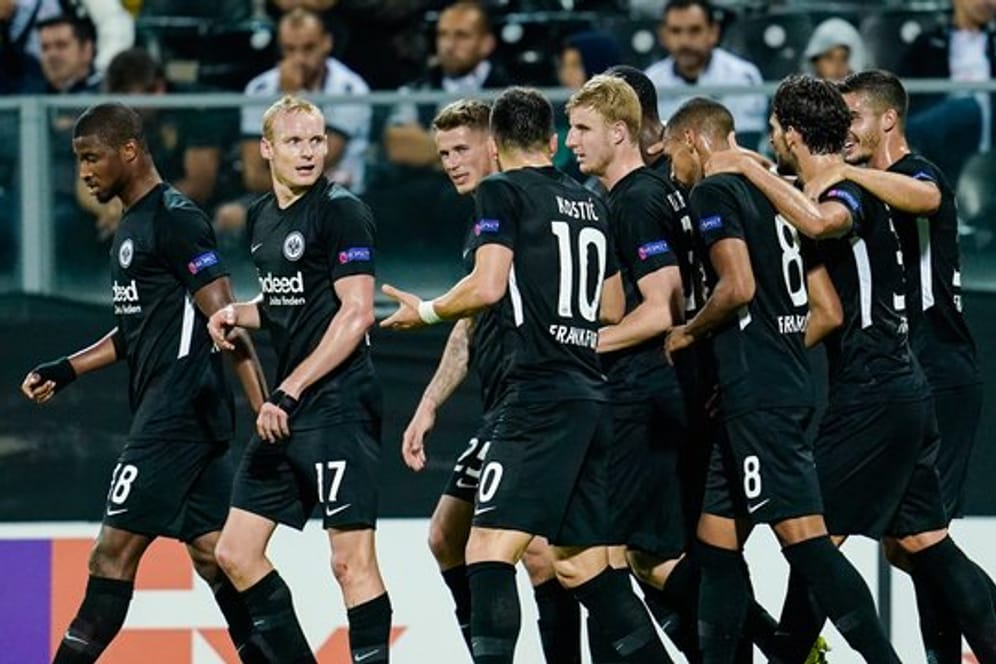 Eintracht Frankfurt gewann 1:0 in Guimarães.