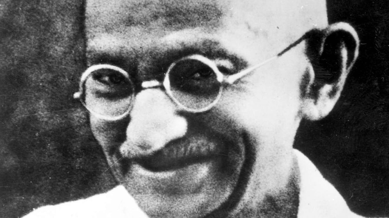 Mahatma Gandhi: Der Inder gilt für viele Völker als "Vater der Nation". (Archivbild)