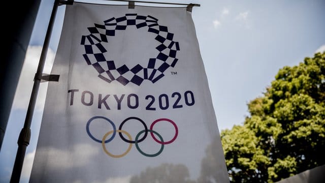 Das Logo für die Olympischen Sommerspiele Tokyo 2020.